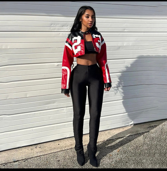 Drip Season Crop Jacket