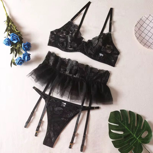 Midnight Bridal Seduction Set